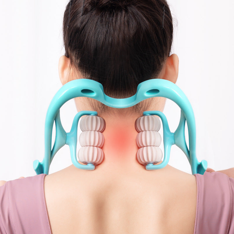 FlexRoll™ 6-Roller Cervical Neck & Body Massager