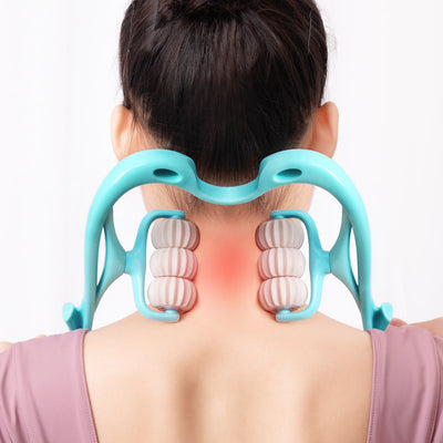 FlexRoll™ 6-Roller Cervical Neck & Body Massager