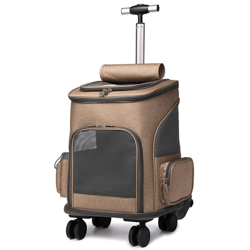 MovePet Rolling Travel Companion Backpack Carrier