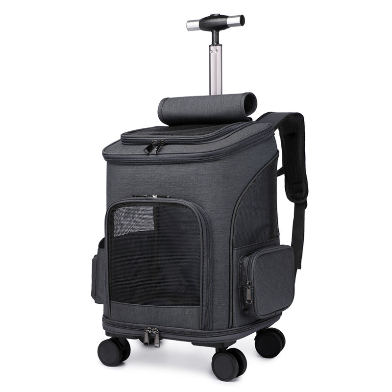 MovePet Rolling Travel Companion Backpack Carrier