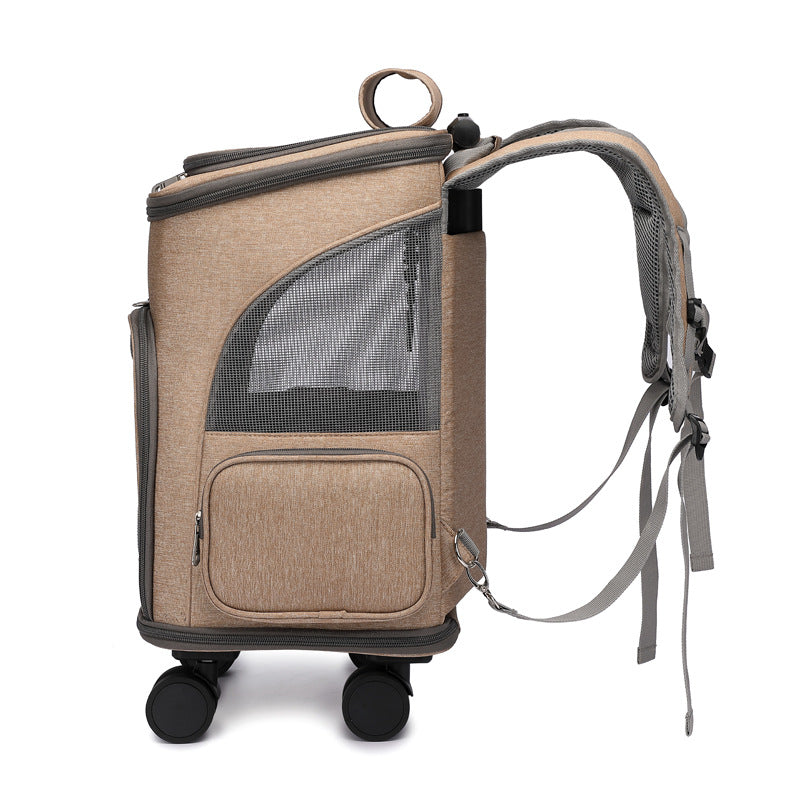 MovePet Rolling Travel Companion Backpack Carrier