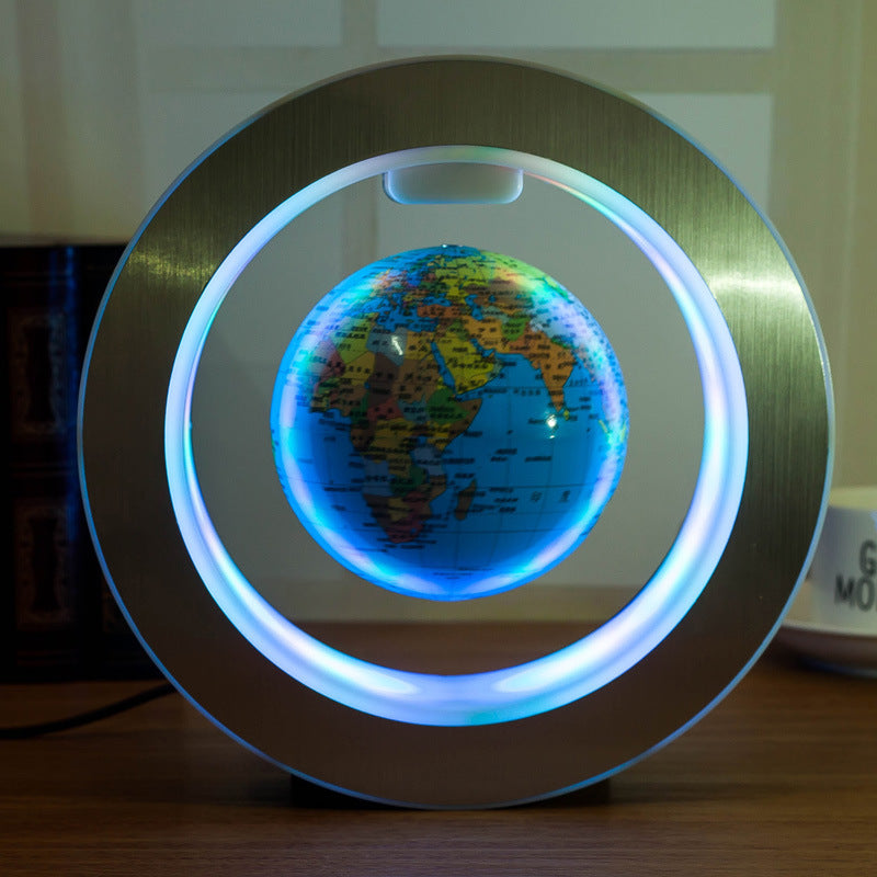 Floating LED World Globe with Anti-Gravity Illumination Effect