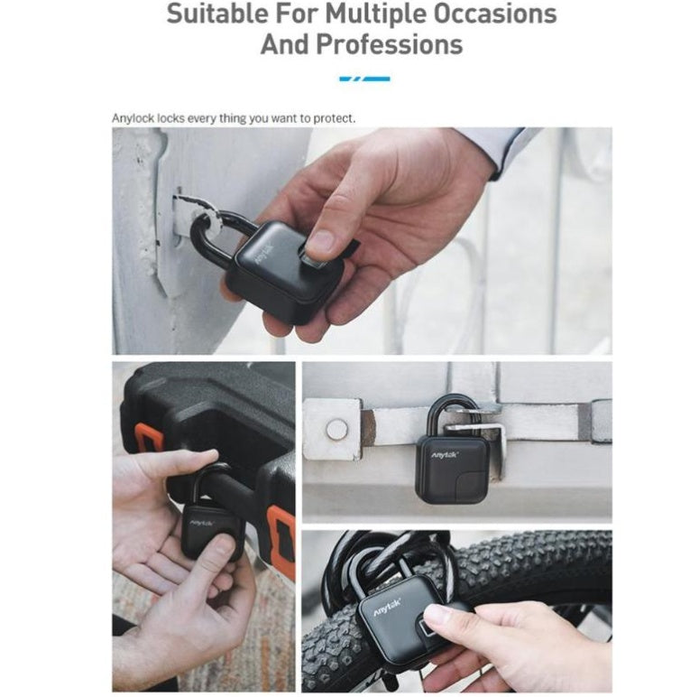 SecureID™ Biometric Fingerprint Padlock