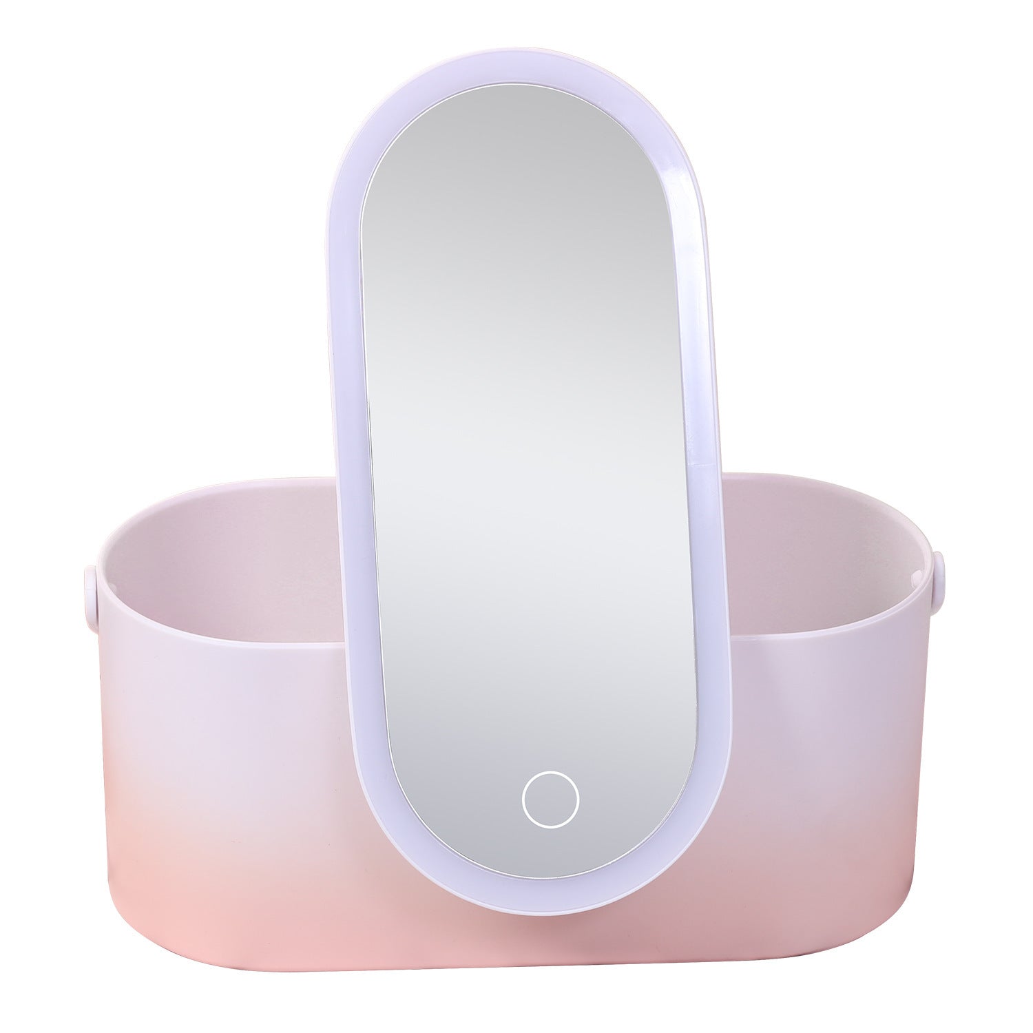 Portable LED Makeup Mirror & Travel Organiser Case