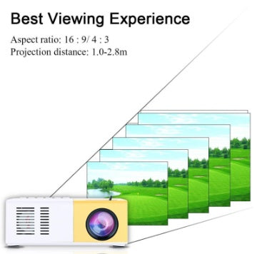 SmartBeam Compact Home Theater Projection Device