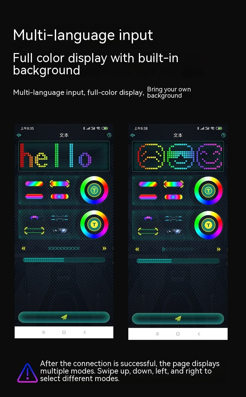 LumaFace LED Expression Change Mask