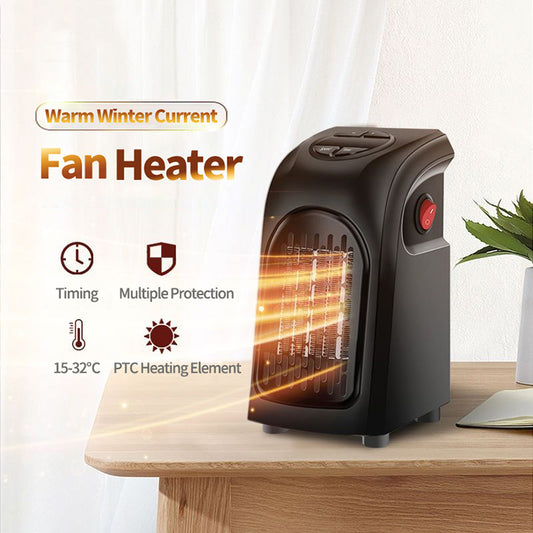 Portable Ceramic Fan Heater for Home & Office