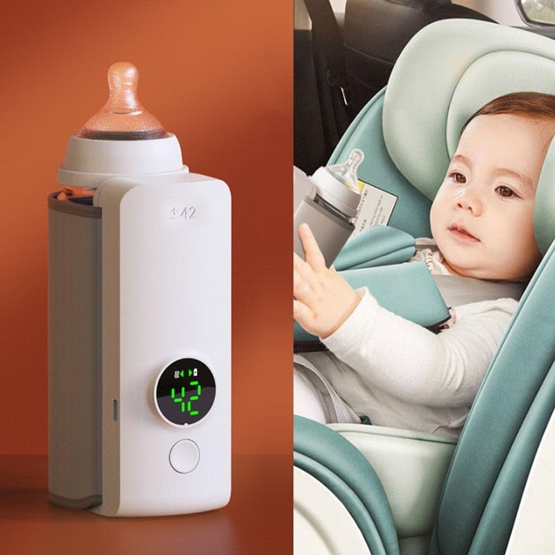 WarmNest™ Portable Wireless Baby Bottle Warmer