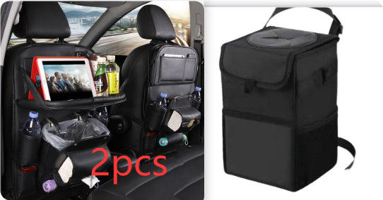 PU Leather Multifunctional Car Seat Back Organiser