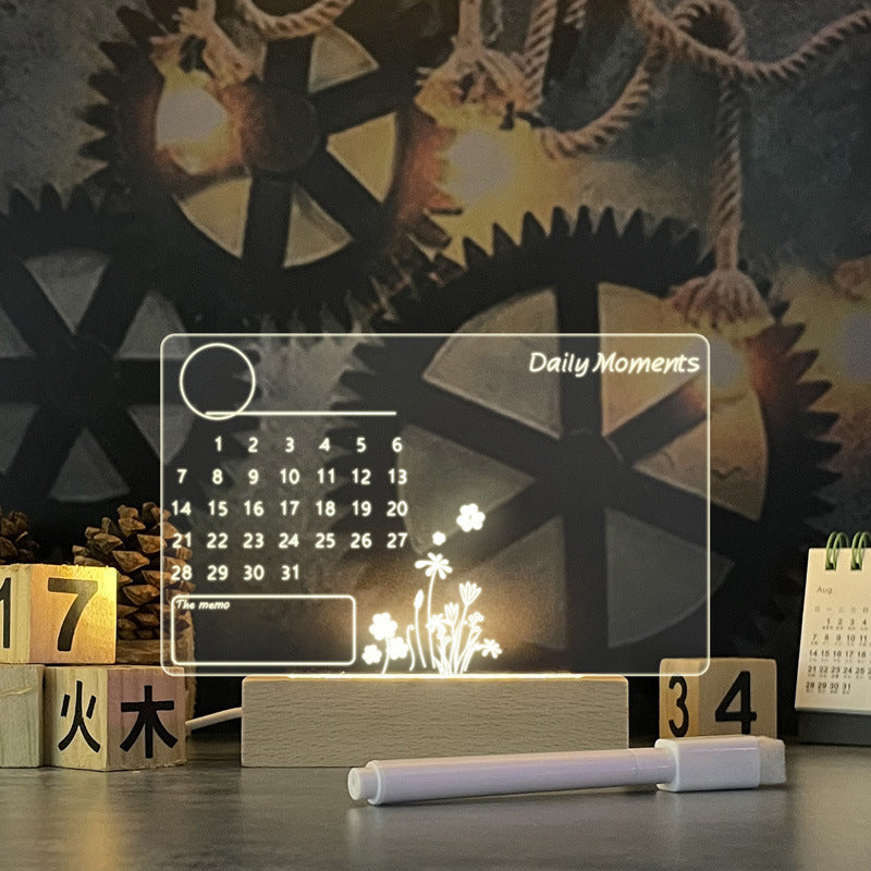 LumiNote™ LED Message Board Lamp