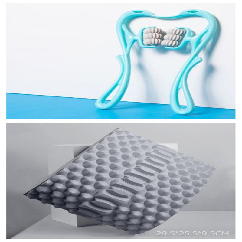 FlexRoll™ 6-Roller Cervical Neck & Body Massager