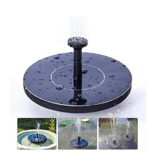 Solar-Powered Floating Fountain Pump for Gardens & Ponds
