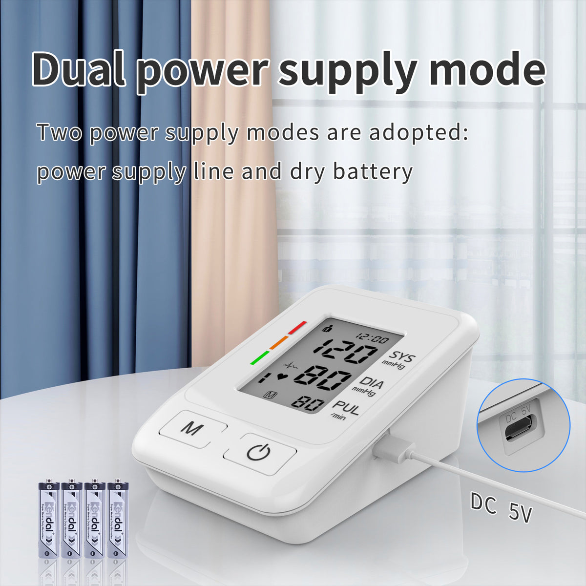 Upper Arm Electronic Blood Pressure Monitor
