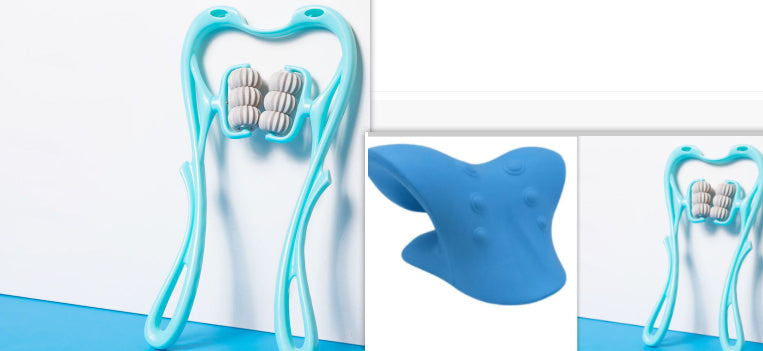 FlexRoll™ 6-Roller Cervical Neck & Body Massager