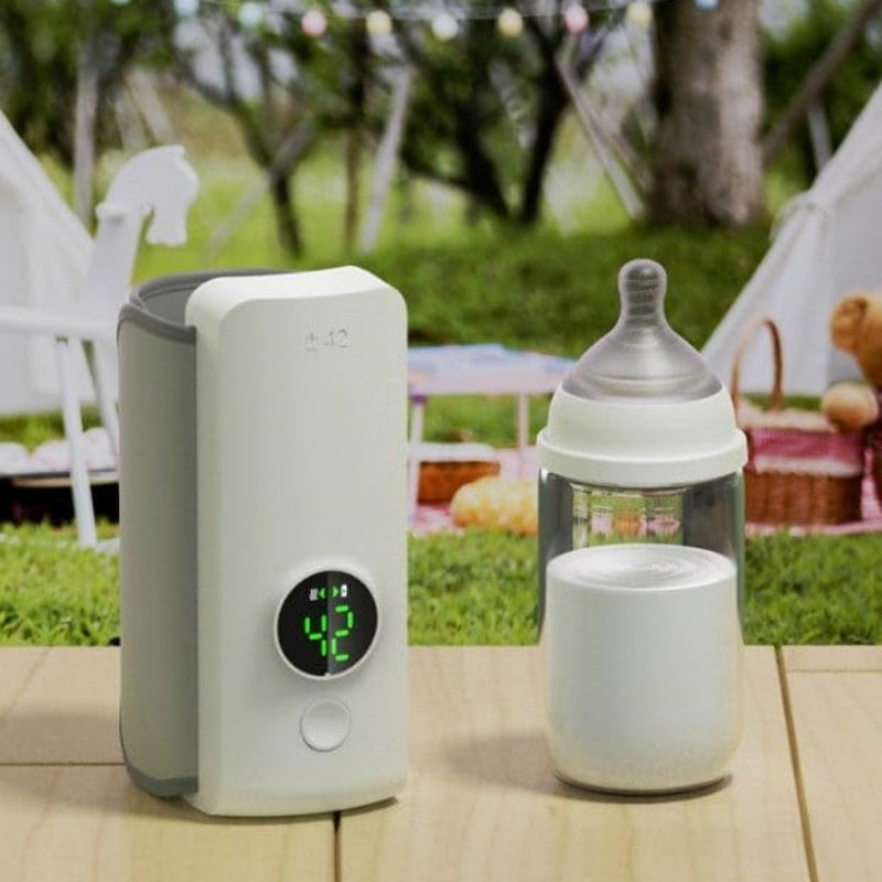 WarmNest™ Portable Wireless Baby Bottle Warmer