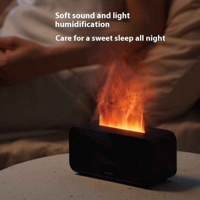 Flame Effect Aroma Diffuser & Smart Humidifier