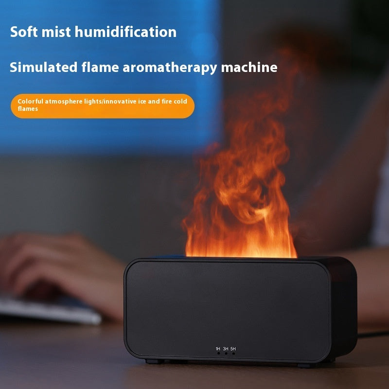 Flame Effect Aroma Diffuser & Smart Humidifier