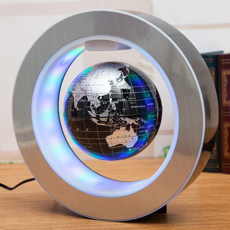 Floating LED World Globe with Anti-Gravity Illumination Effect