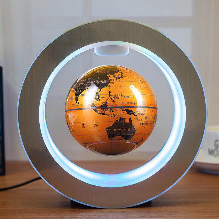 Floating LED World Globe with Anti-Gravity Illumination Effect
