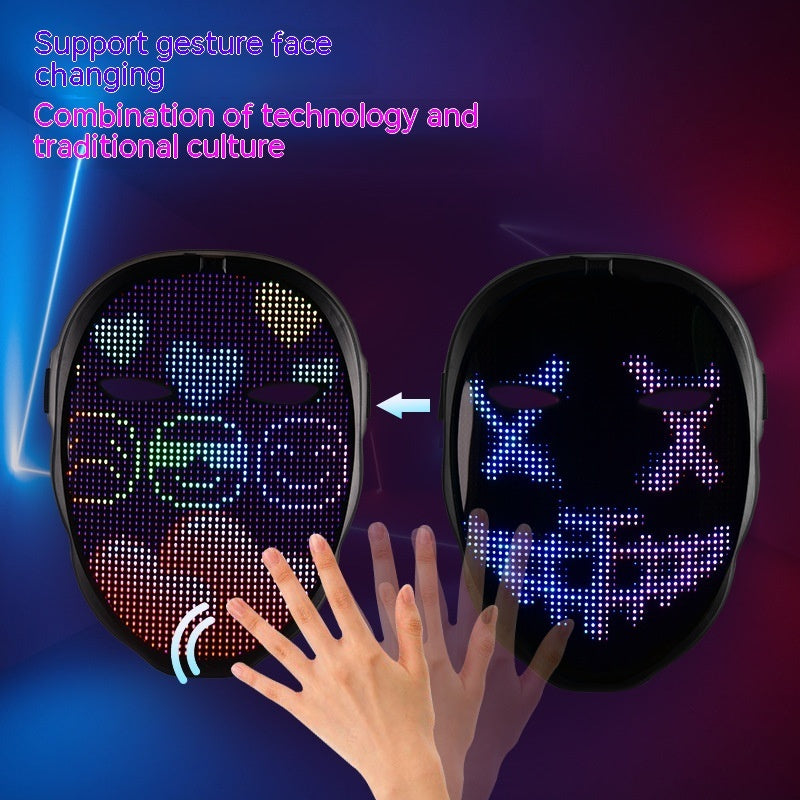 LumaFace LED Expression Change Mask