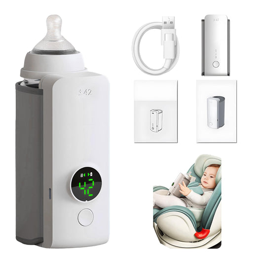 WarmNest™ Portable Wireless Baby Bottle Warmer