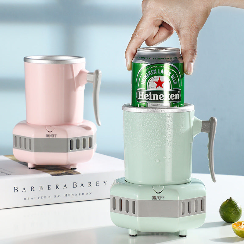 Quick-Cooling Semiconductor Drink Cup for Home & Office