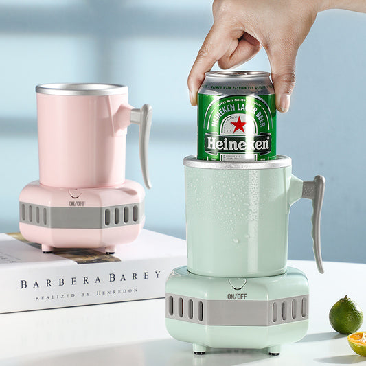 Quick-Cooling Semiconductor Drink Cup for Home & Office