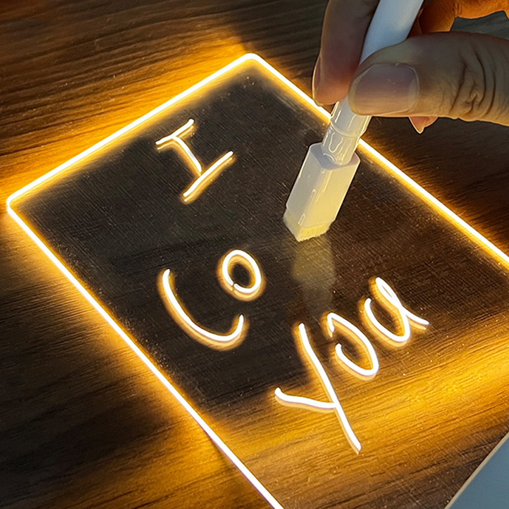 LumiNote™ LED Message Board Lamp