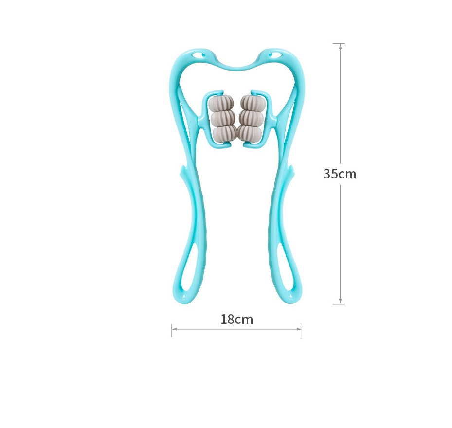 FlexRoll™ 6-Roller Cervical Neck & Body Massager