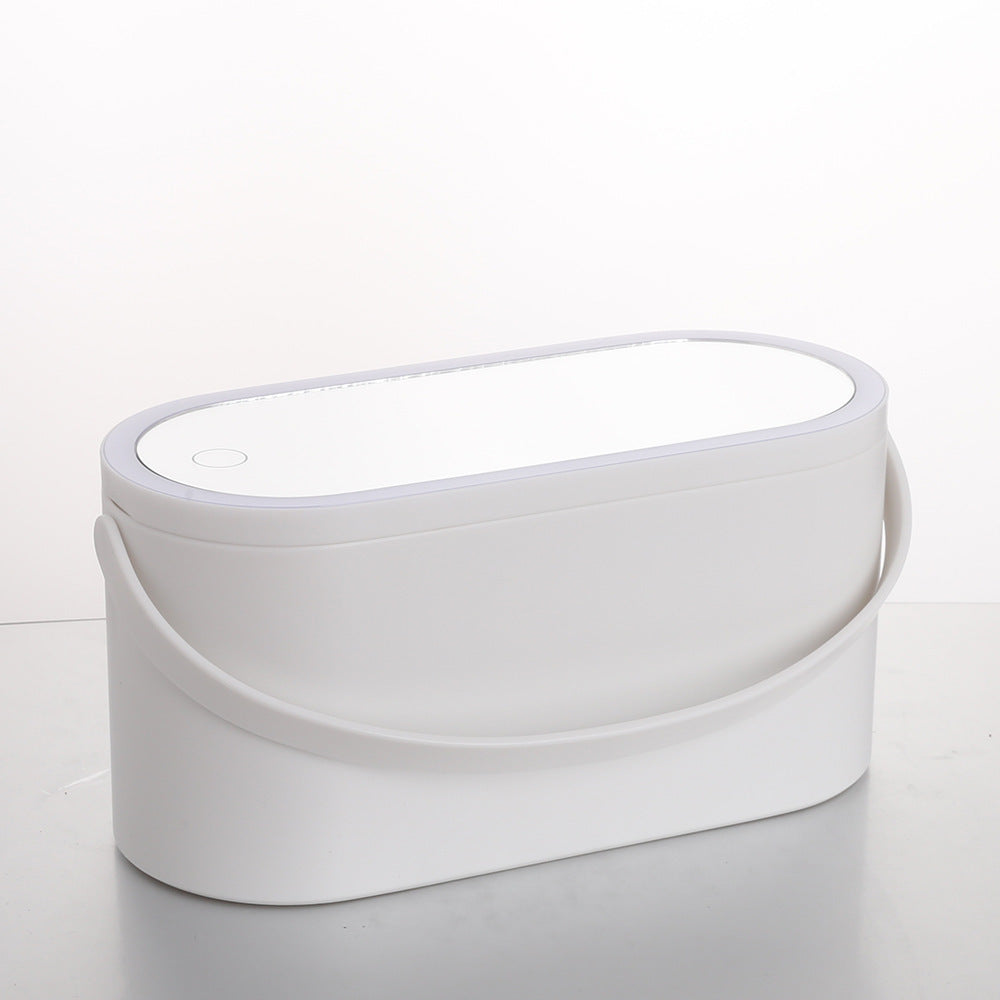 Portable LED Makeup Mirror & Travel Organiser Case