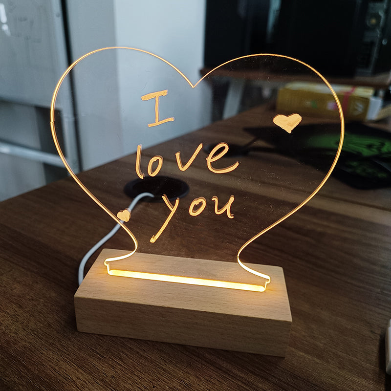 LumiNote™ LED Message Board Lamp