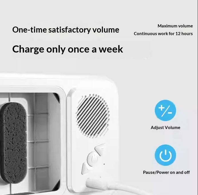 Waterproof Shower Phone Holder with Bluetooth Speaker