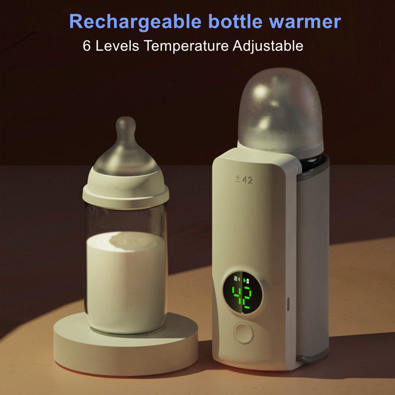 WarmNest™ Portable Wireless Baby Bottle Warmer