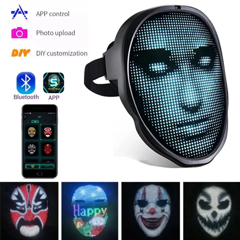 LumaFace LED Expression Change Mask