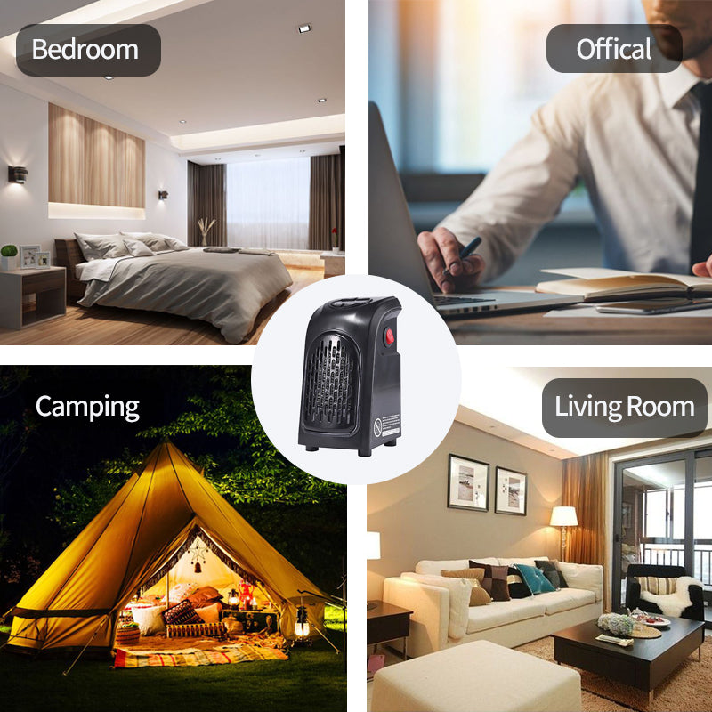 Portable Ceramic Fan Heater for Home & Office