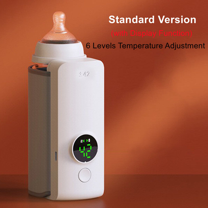 WarmNest™ Portable Wireless Baby Bottle Warmer