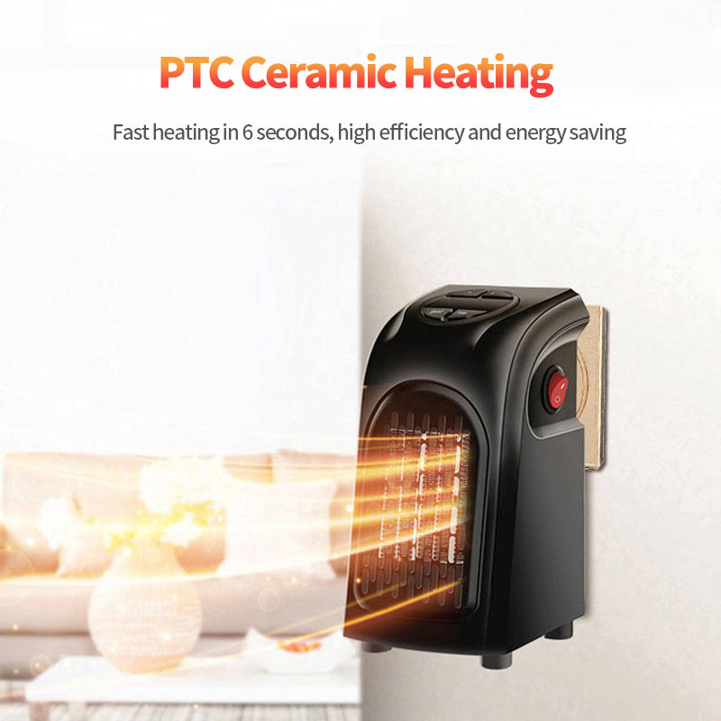 Portable Ceramic Fan Heater for Home & Office