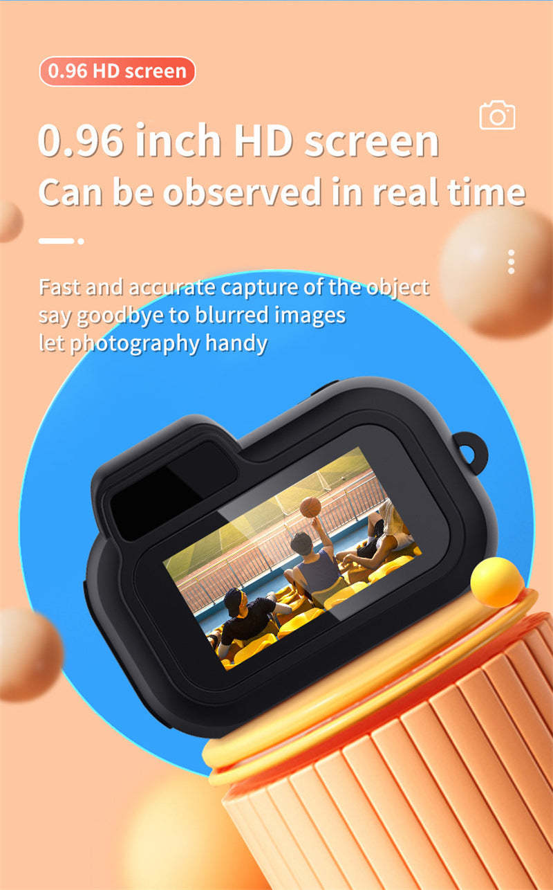 1080P HD Retro Mini Camera with Display Screen