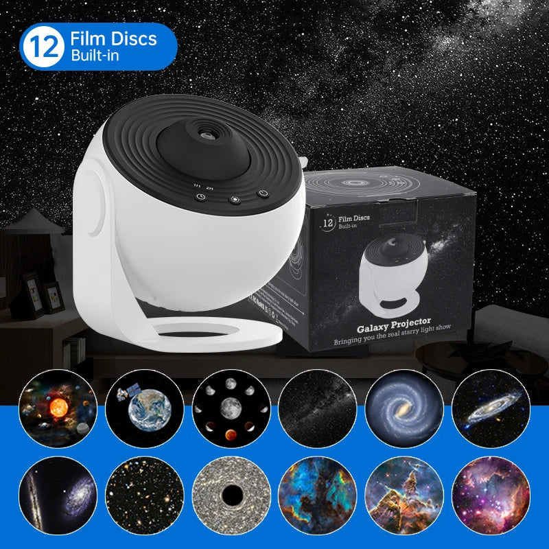 StarGlow Rotating Sky Projection Light System