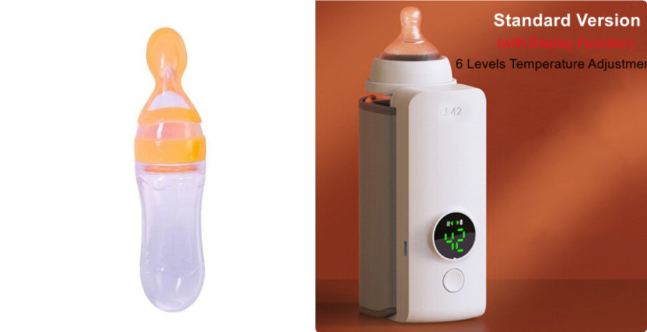 WarmNest™ Portable Wireless Baby Bottle Warmer