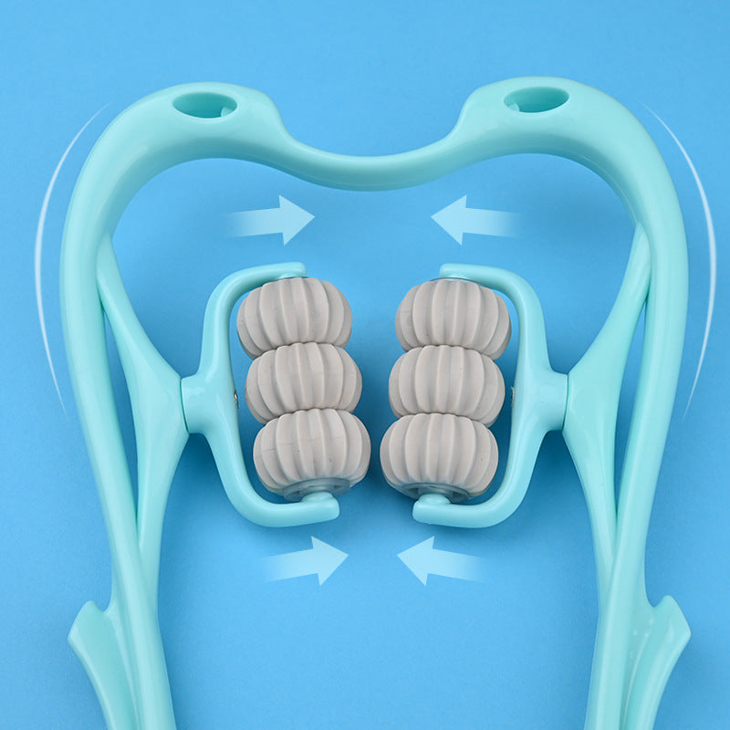 FlexRoll™ 6-Roller Cervical Neck & Body Massager